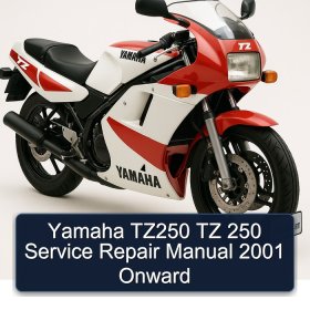 Yamaha TZ250 TZ 250 Service Repair Manual 2001 Onward