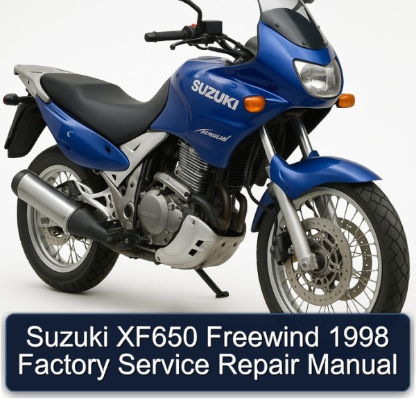 Suzuki XF650 Freewind 1998 Factory Service Repair Manual