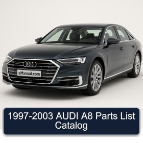 1997-2003 AUDI A8 Parts List Catalog