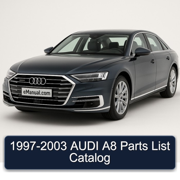1997-2003 AUDI A8 Parts List Catalog