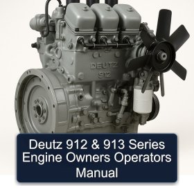 Deutz 912 & 913 Series Engine Owners Operators Manual
