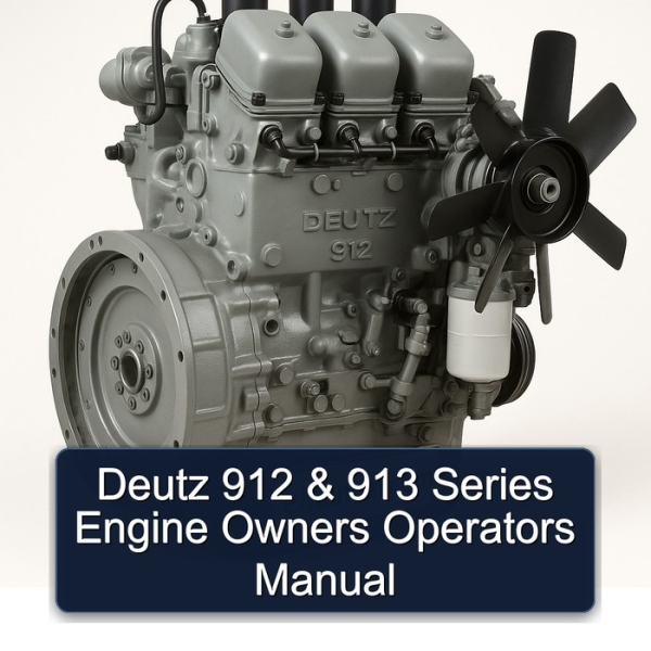 Deutz 912 & 913 Series Engine Owners Operators Manual