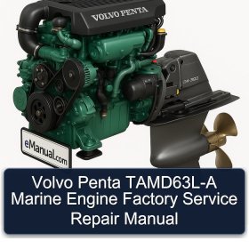 Volvo Penta TAMD63L-A Marine Engine Factory Service Repair Manual