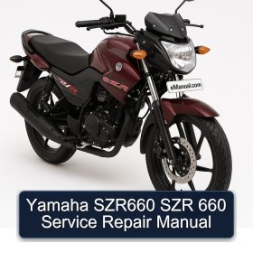 Yamaha SZR660 SZR 660 Service Repair Manual