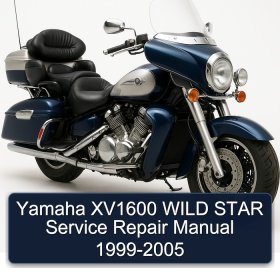 Yamaha XV1600 WILD STAR Manual de servicio y reparación 1999-2005