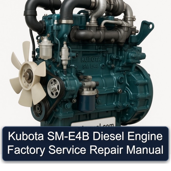 Kubota SM-E4B Diesel Engine Factory Service Repair Manual