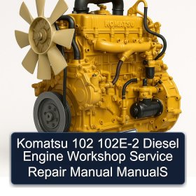 Komatsu 102 102E-2 Diesel Engine Workshop Service Repair Manual ManualS