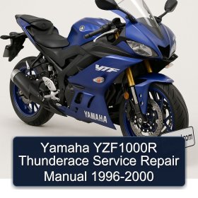 Yamaha YZF1000R Thunderace Service Repair Manual 1996-2000