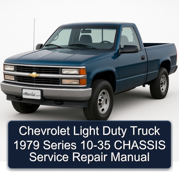 Chevrolet Light Duty Truck 1979 Series 10-35 CHASSIS Service Repair Manual