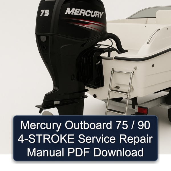 Mercury Outboard 75 / 90 4-STROKE Service Repair Manual PDF Download