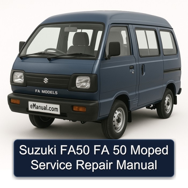 Suzuki FA50 FA 50 Moped Service Repair Manual