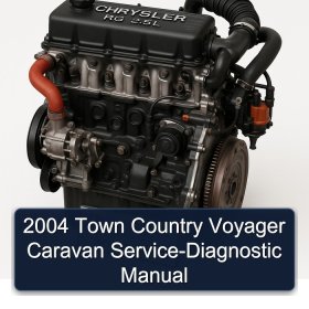 2004 Town Country Voyager Caravan Service-Diagnostic Manual