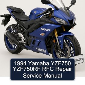 1994 Yamaha YZF750 YZF750RF RFC Repair Service Manual