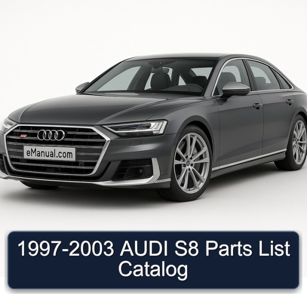 1997-2003 AUDI S8 Parts List Catalog