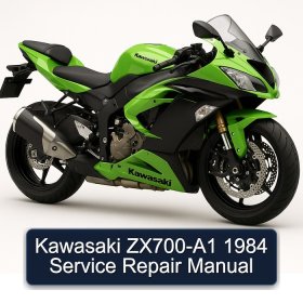 Kawasaki ZX700-A1 1984 Service Repair Manual