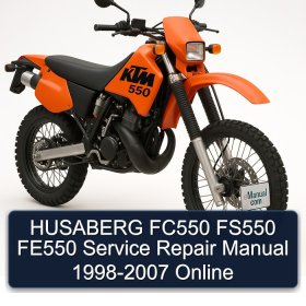 HUSABERG FC550 FS550 FE550 Service Repair Manual 1998-2007 Online