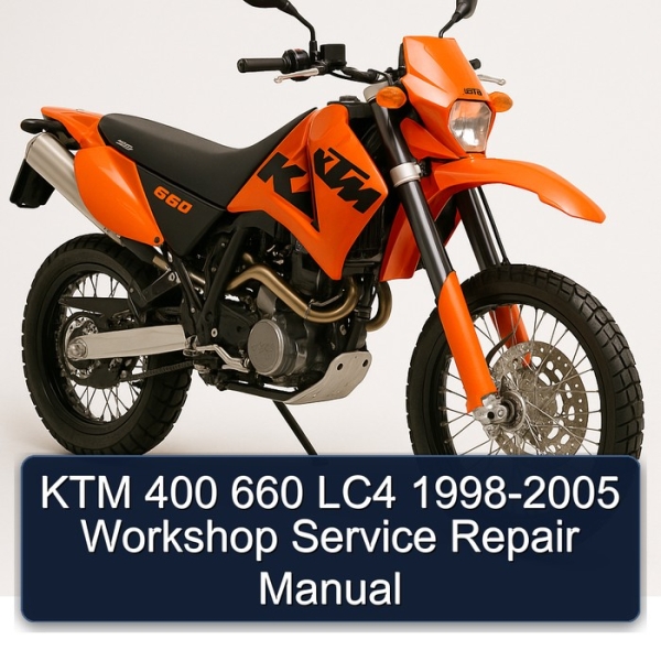 KTM 400 660 LC4 1998-2005 Workshop Service Repair Manual