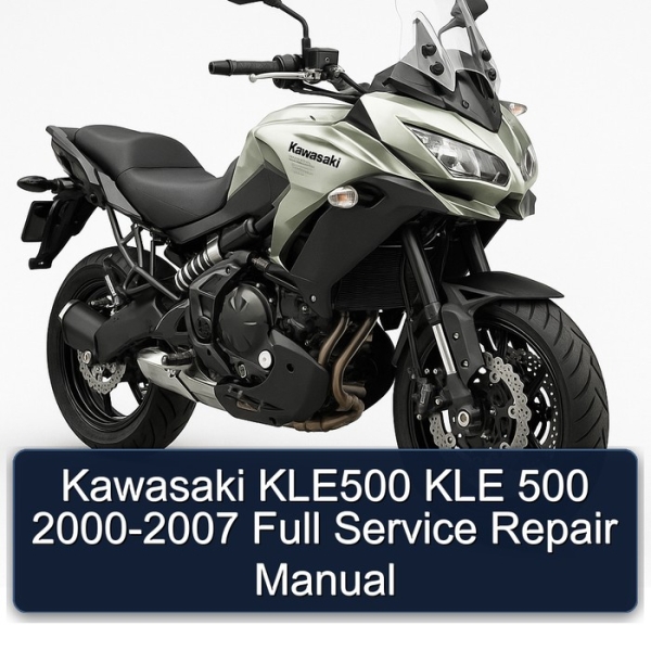 Kawasaki KLE500 KLE 500 2000-2007 Full Service Repair Manual