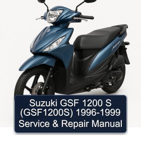 Suzuki GSF 1200 S (GSF1200S) 1996-1999 Service & Repair Manual