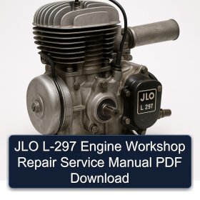 JLO L-297 Engine Workshop Repair Service Manual PDF Download