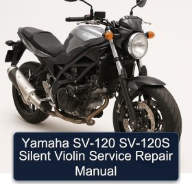 Yamaha SV-120 SV-120S Silent Violin Service Repair Manual