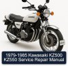 1979-1985 Kawasaki KZ500 KZ550 Service Repair Manual