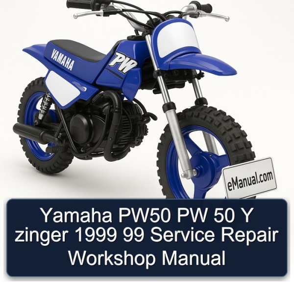 Yamaha PW50 PW 50 Y zinger 1999 99 Service Repair Workshop Manual