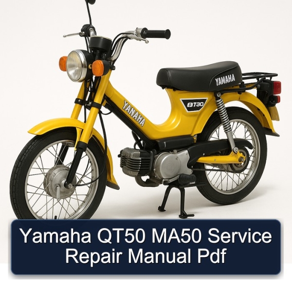 Yamaha QT50 MA50 Service Repair Manual Pdf