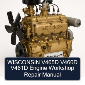 WISCONSIN V465D V460D V461D Engine Workshop Repair Manual
