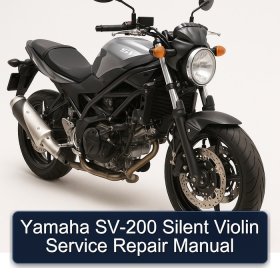 Yamaha SV-200 Silent Violin Service Repair Manual
