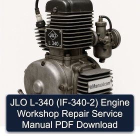 JLO L-340 (IF-340-2) Engine Workshop Repair Service Manual PDF Download