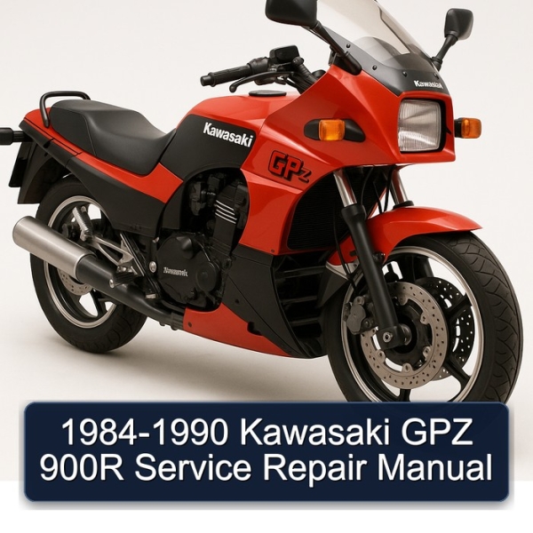 1984-1990 Kawasaki GPZ 900R Service Repair Manual