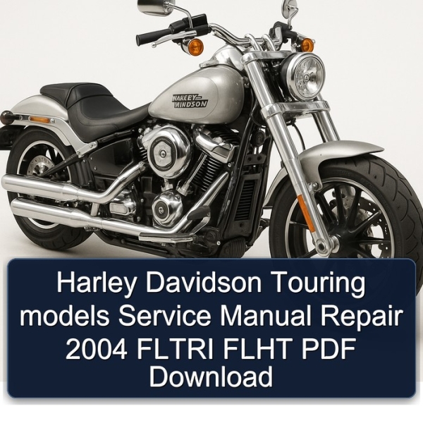 Harley Davidson Touring models Service Manual Repair 2004 FLTRI FLHT PDF Download