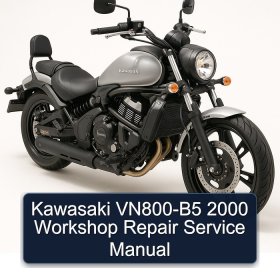 Kawasaki VN800-B5 2000 Workshop Repair Service Manual