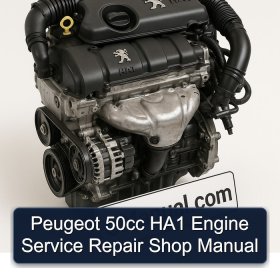 Peugeot 50cc HA1 Engine Service Repair Shop Manual