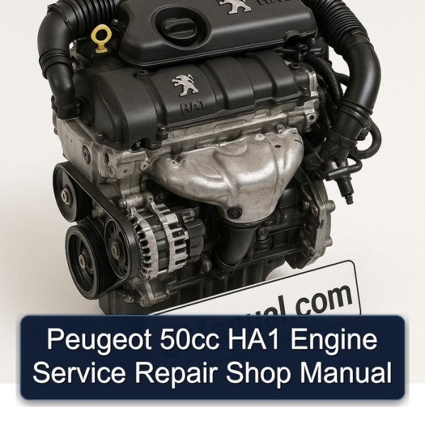 Peugeot 50cc HA1 Engine Service Repair Shop Manual