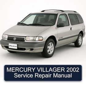 MERCURY VILLAGER 2002 Service Repair Manual