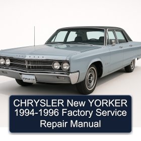 CHRYSLER New YORKER 1994-1996 Factory Service Repair Manual