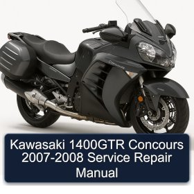 Kawasaki 1400GTR Concours 2007-2008 Service Repair Manual