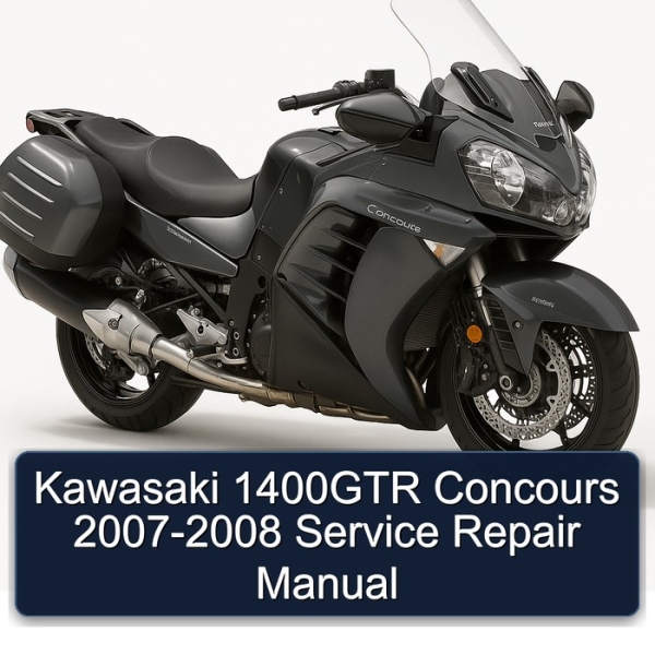Kawasaki 1400GTR Concours 2007-2008 Service Repair Manual