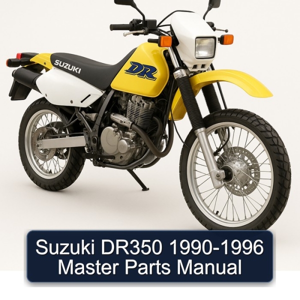 Suzuki DR350 1990-1996 Master Parts Manual