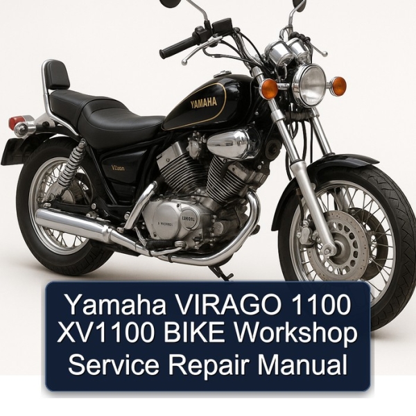 Yamaha VIRAGO 1100 XV1100 BIKE Workshop Service Repair Manual