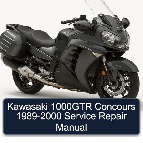 Kawasaki 1000GTR Concours 1989-2000 Service Repair Manual