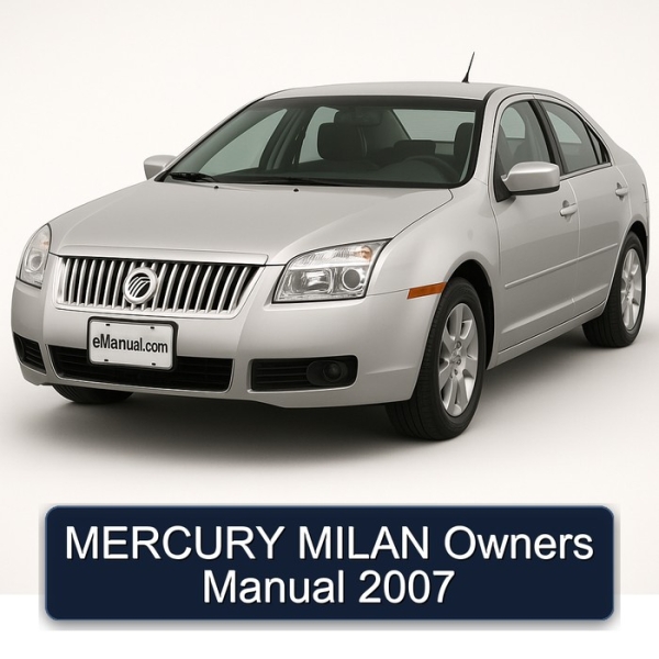 MERCURY MILAN Owners Manual 2007