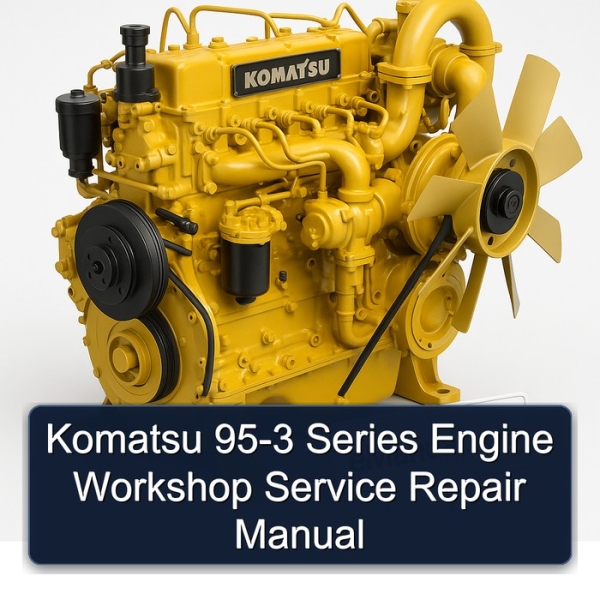 Komatsu 95-3 Series Engine Workshop Service Repair Manual