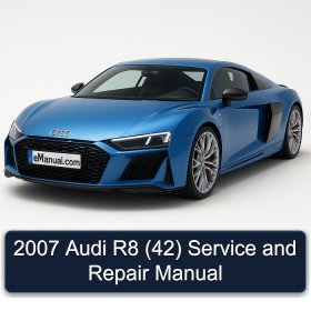 2007 Audi R8 (42) Service and Repair Manual