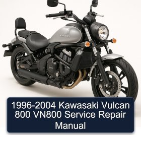 1996-2004 Kawasaki Vulcan 800 VN800 Service Repair Manual