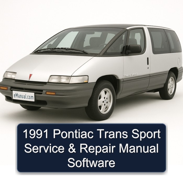 1991 Pontiac Trans Sport Service & Repair Manual Software