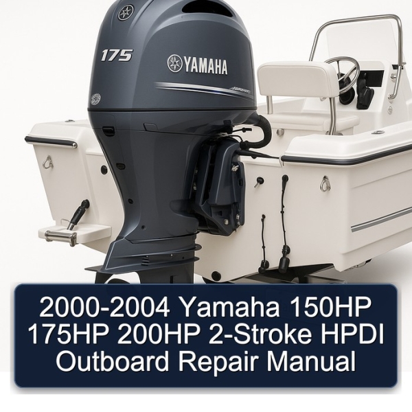 2000-2004 Yamaha 150HP 175HP 200HP 2-Stroke HPDI Outboard Repair Manual