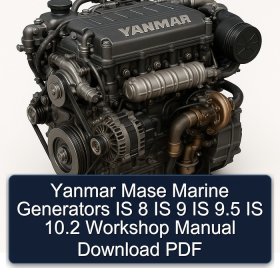 Yanmar Mase Marine Generators IS 8 IS 9 IS 9.5 IS 10.2 Workshop Manual Download PDF